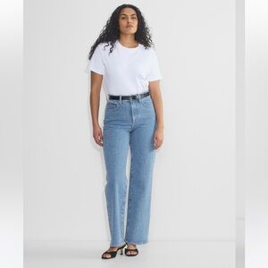 Denim forum Straight Leg Jeans - Light Blue